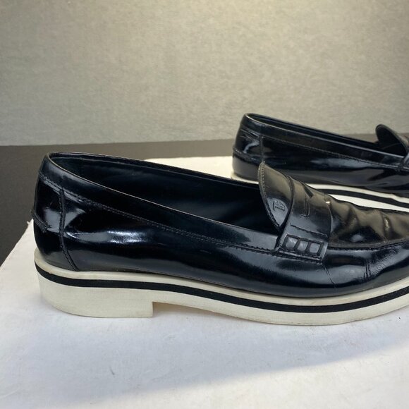 TOD’S Women's Leather Driving Loafer Pebble Size 38 1/2‎ US - Picture 7 of 10